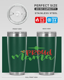 proud mama Style 38#- autism- Tumbler