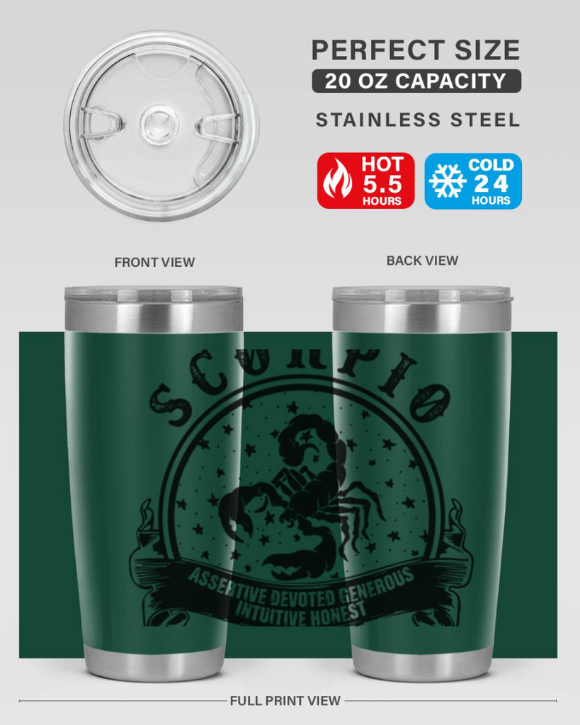 scorpio 29#- zodiac- Tumbler