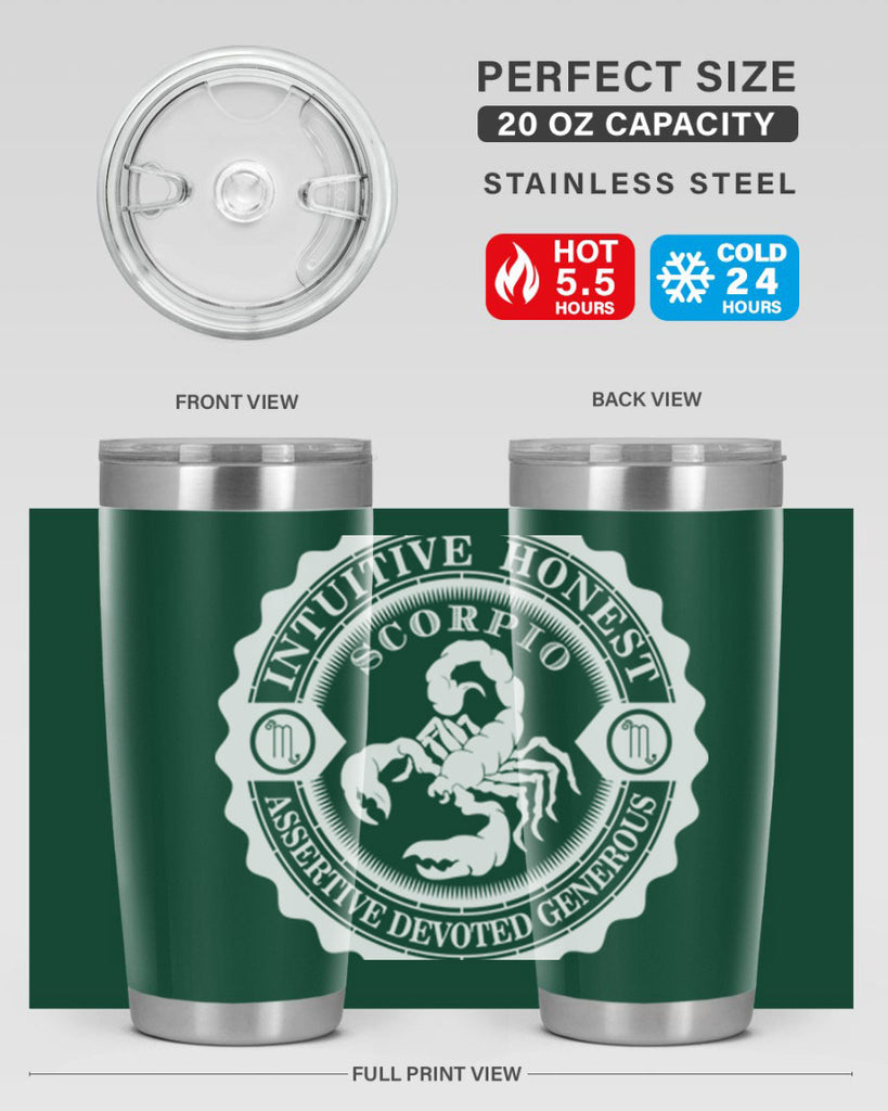scorpio 32#- zodiac- Tumbler