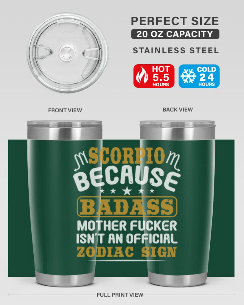 scorpio 432#- zodiac- Tumbler