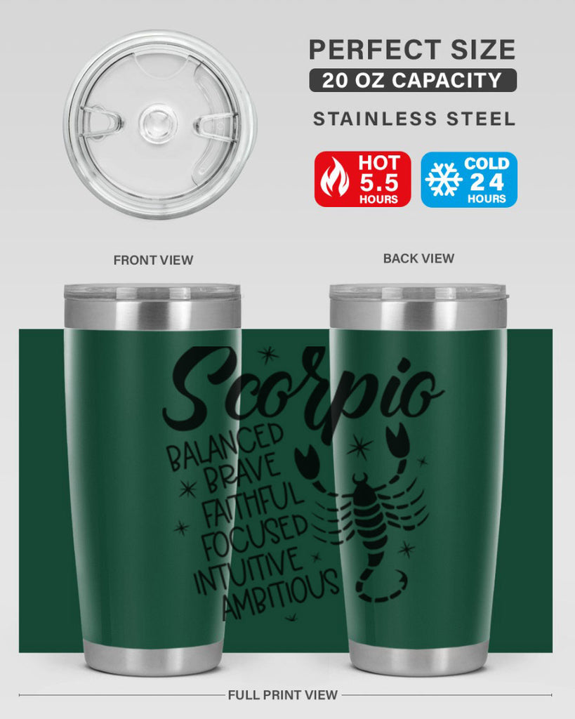 scorpio 436#- zodiac- Tumbler