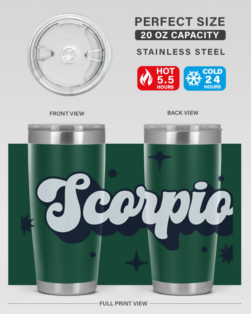 scorpio 454#- zodiac- Tumbler