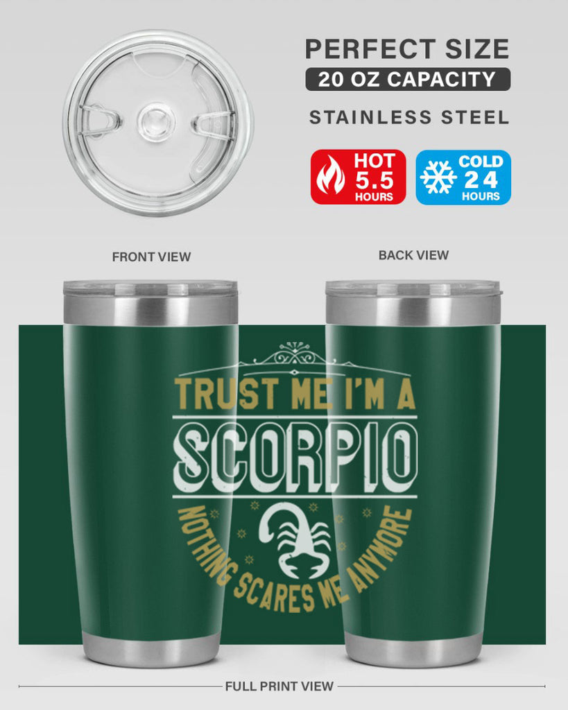 scorpio 458#- zodiac- Tumbler