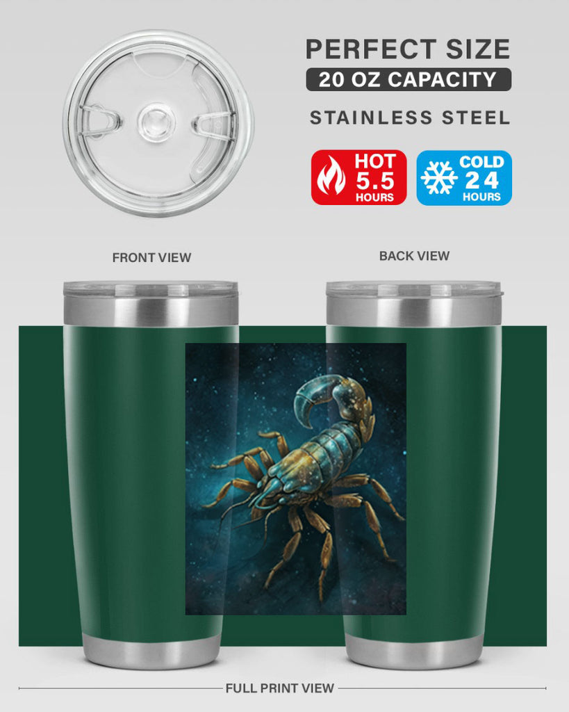 scorpio 46#- zodiac- Tumbler