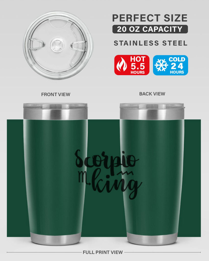 scorpio king 433#- zodiac- Tumbler