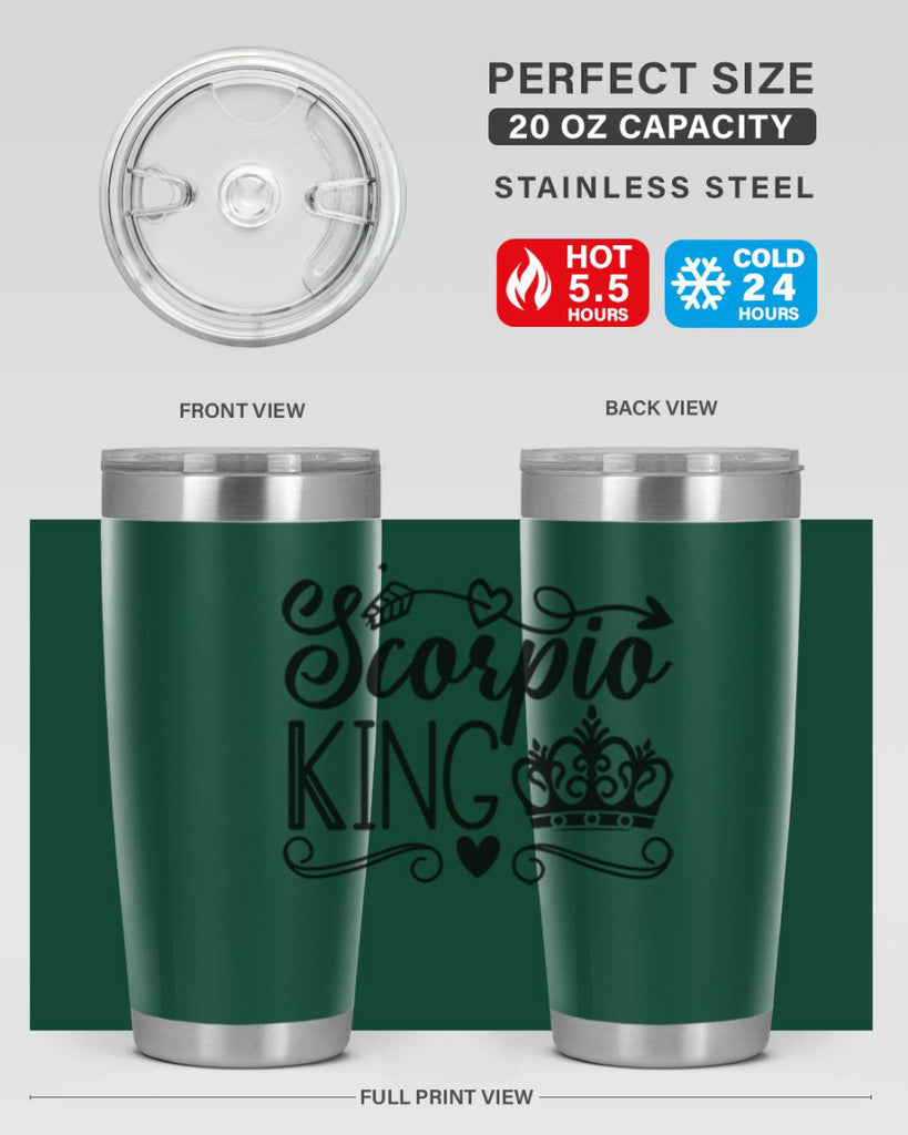 scorpio king 443#- zodiac- Tumbler