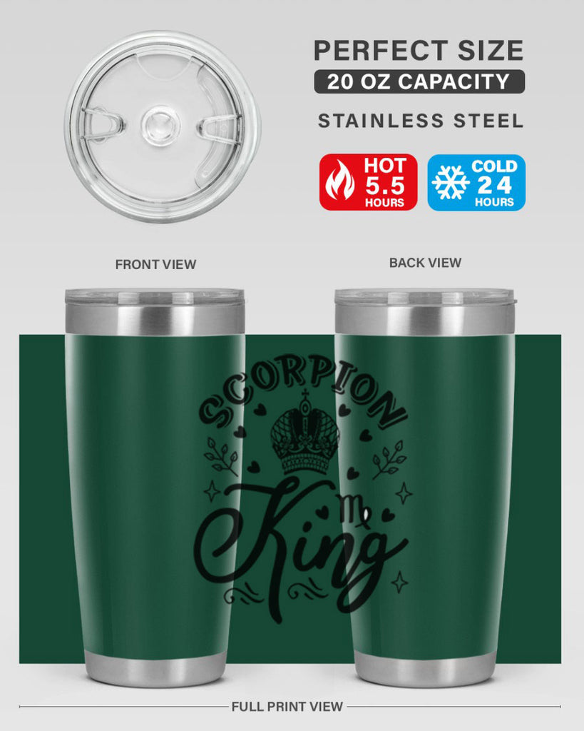 scorpio n king 465#- zodiac- Tumbler