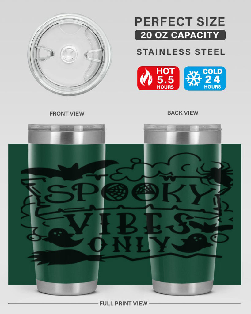 spooky vibes only 21#- halloween- Tumbler
