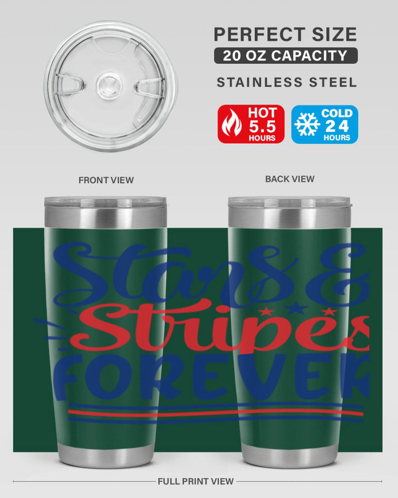 stars stripes forever Style 74#- Fourt Of July- Tumbler