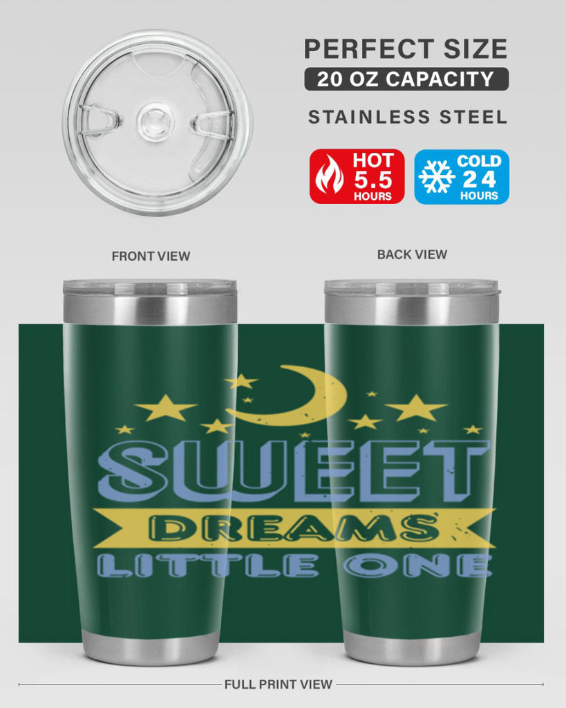 sweet dreams little one Style 13#- baby shower- tumbler