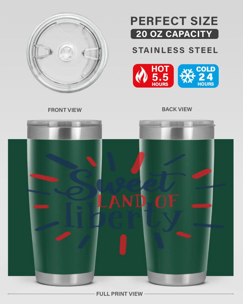 sweet land of liberty Style 7#- Fourt Of July- Tumbler