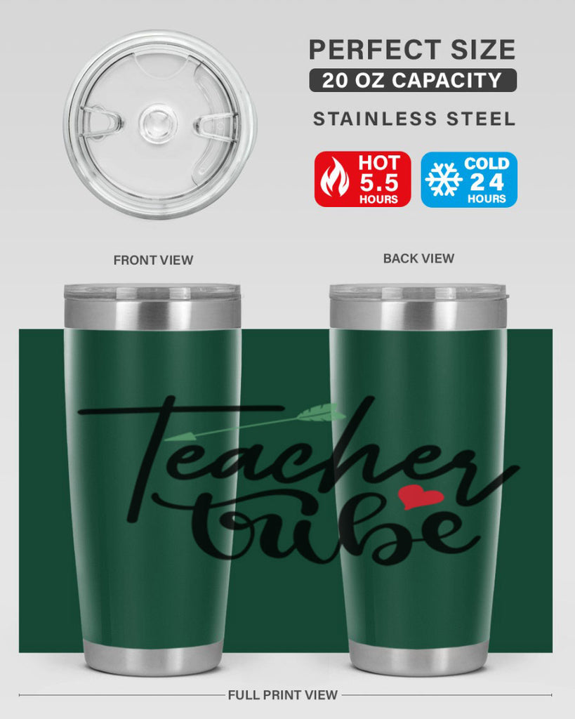 teacher tribe Style 139#- teacher- tumbler