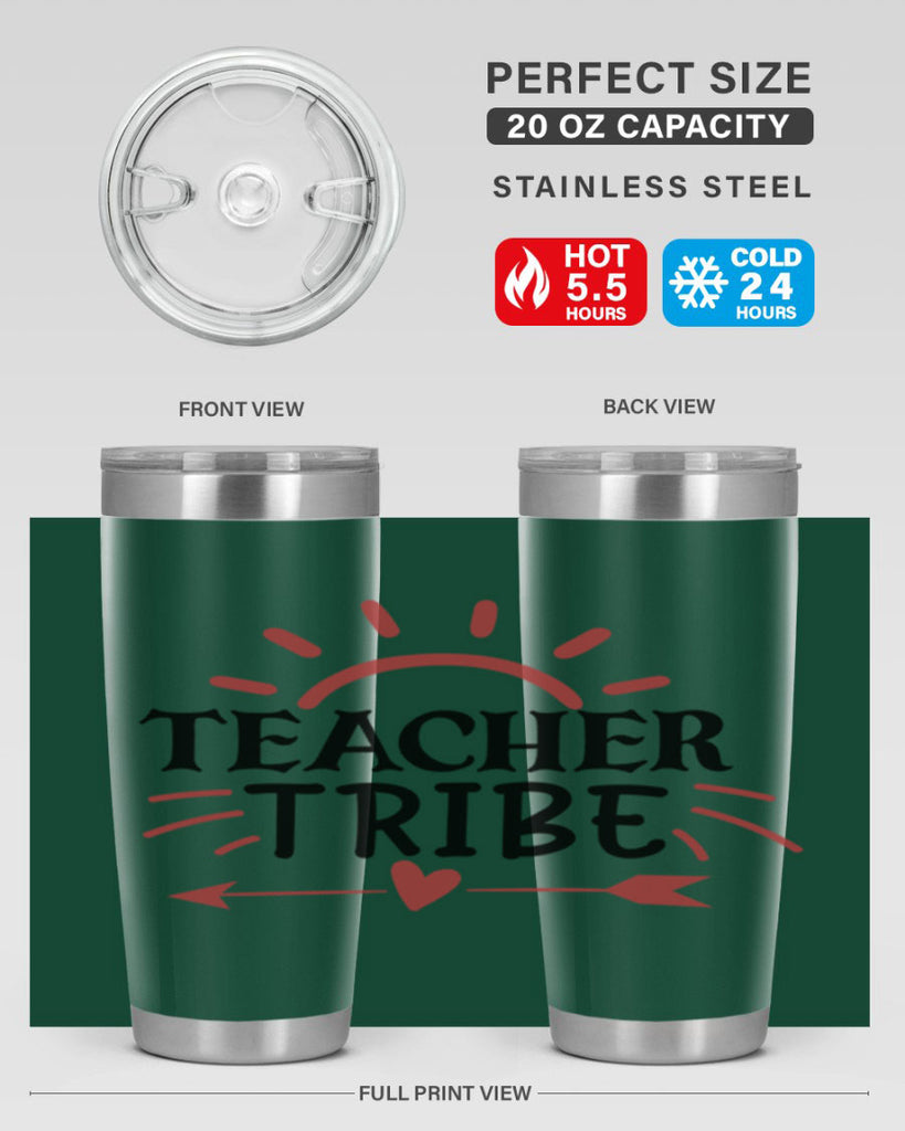 teacher tribe Style 201#- teacher- tumbler