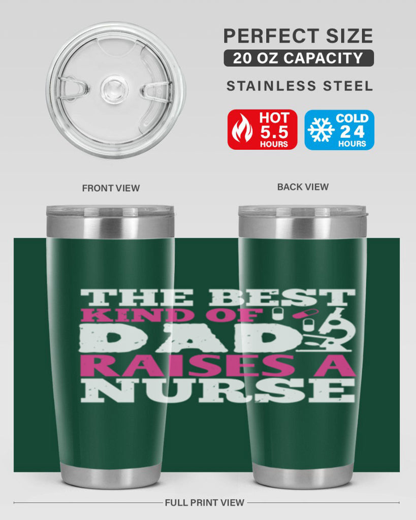 the best kind of raises a nurse Style 240#- nurse- tumbler