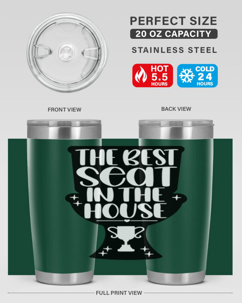 the best seat in the house 13#- bathroom- Tumbler