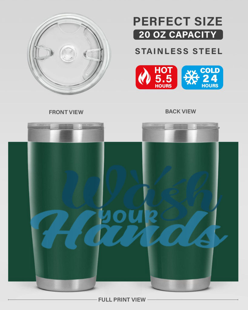 wash your hands 52#- bathroom- Tumbler