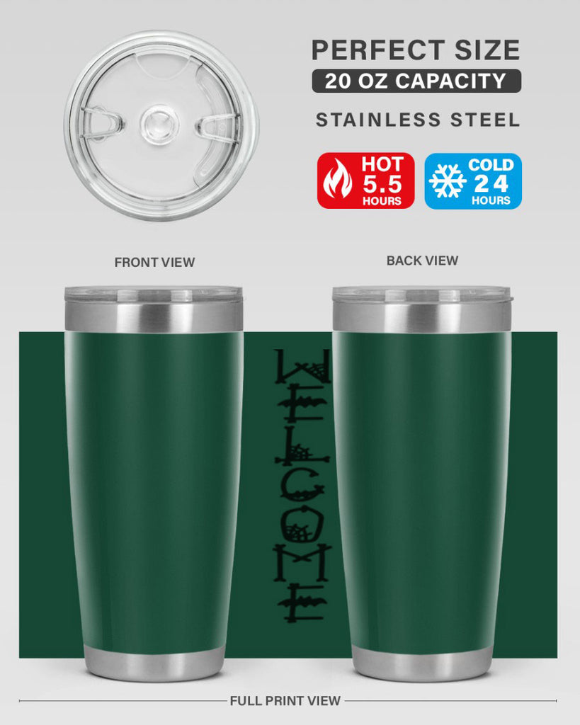 welcome 12#- halloween- Tumbler