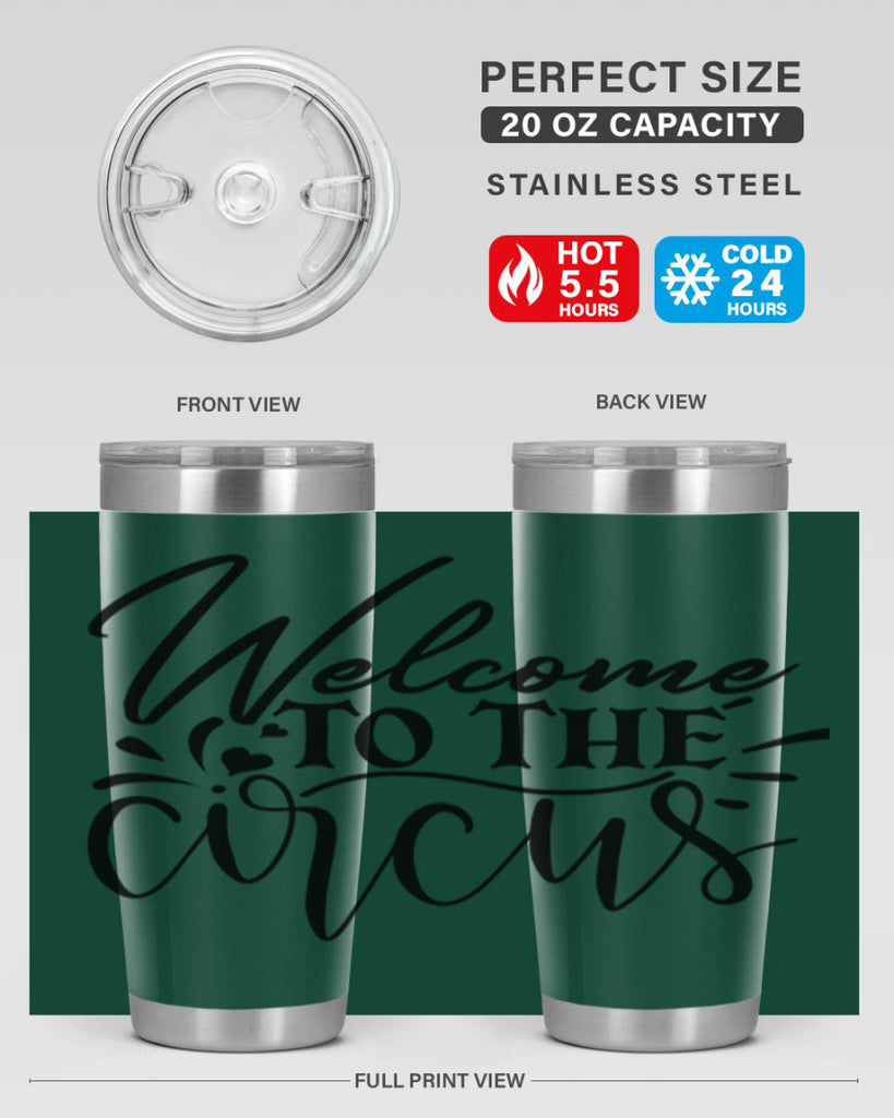 welcome to the circus 44#- home- Tumbler