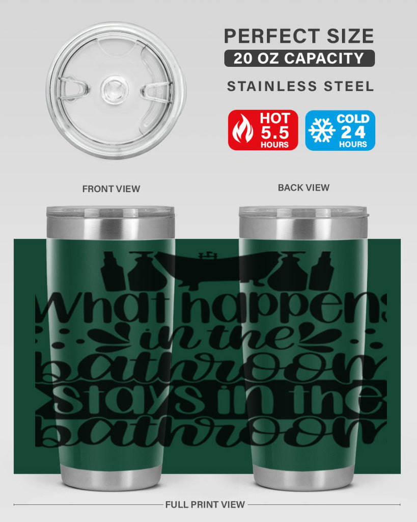 what happens in the bathroom 6#- bathroom- Tumbler