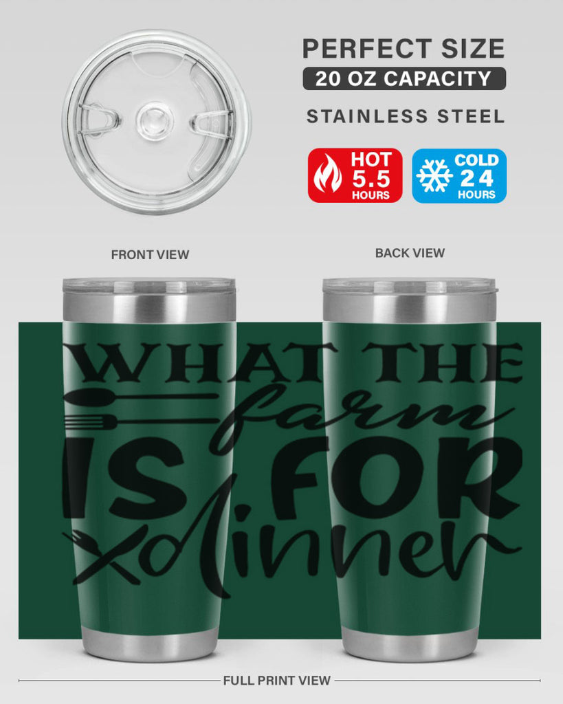 what the farm is for dinner 72#- kitchen- Tumbler