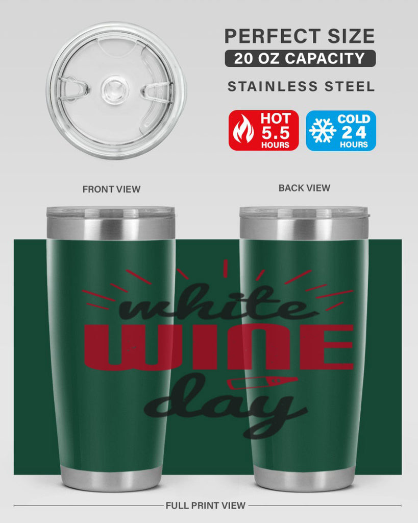 white wine day 111#- wine- Tumbler