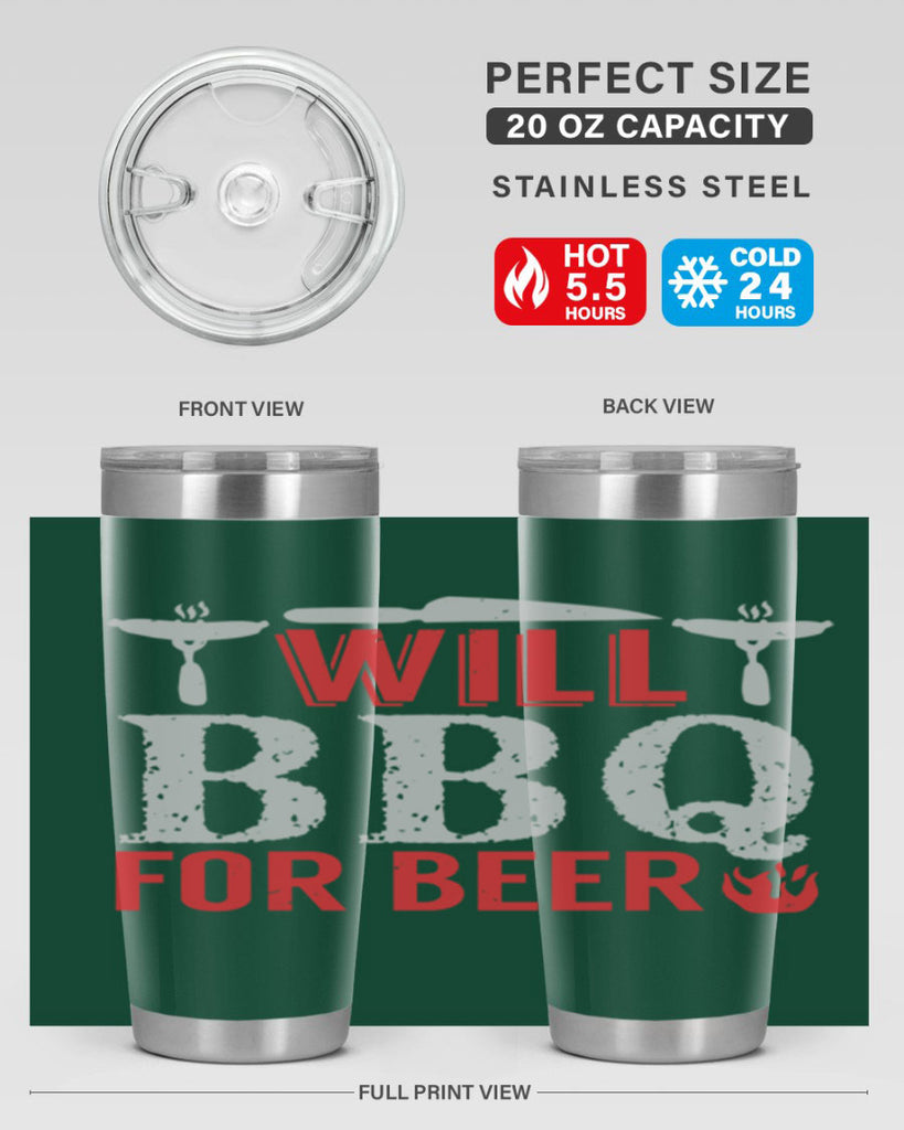 will bbq for beer 5#- bbq- Tumbler