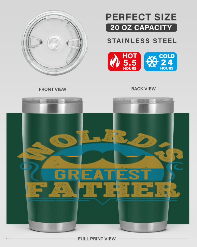 wolrds greatest father 154#- fathers day- Tumbler