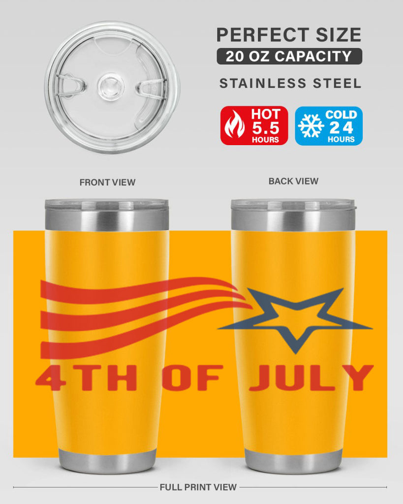 4th of July design Style 66#- Fourt Of July- Tumbler