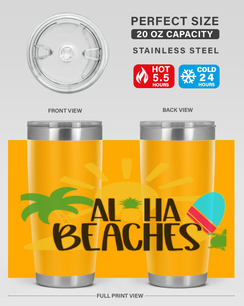 Aloha Beaches Style 55#- summer- Tumbler