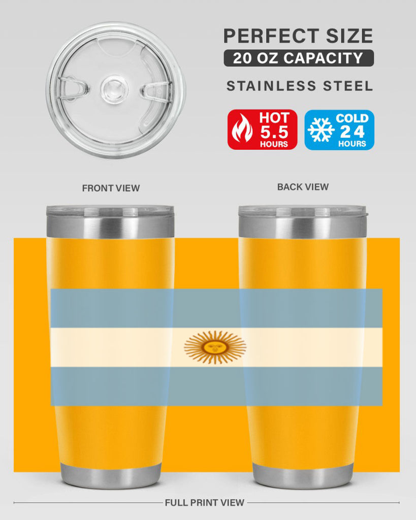 Argentina 191#- world flags- Tumbler