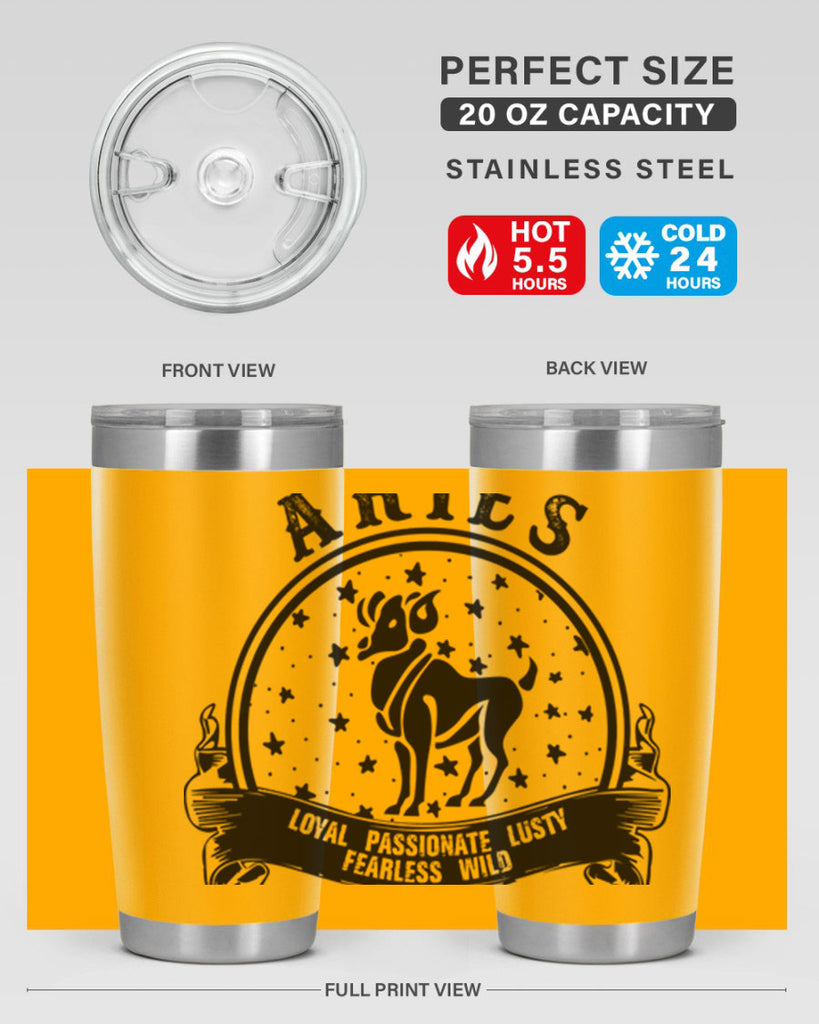 Aries 1#- zodiac- Tumbler