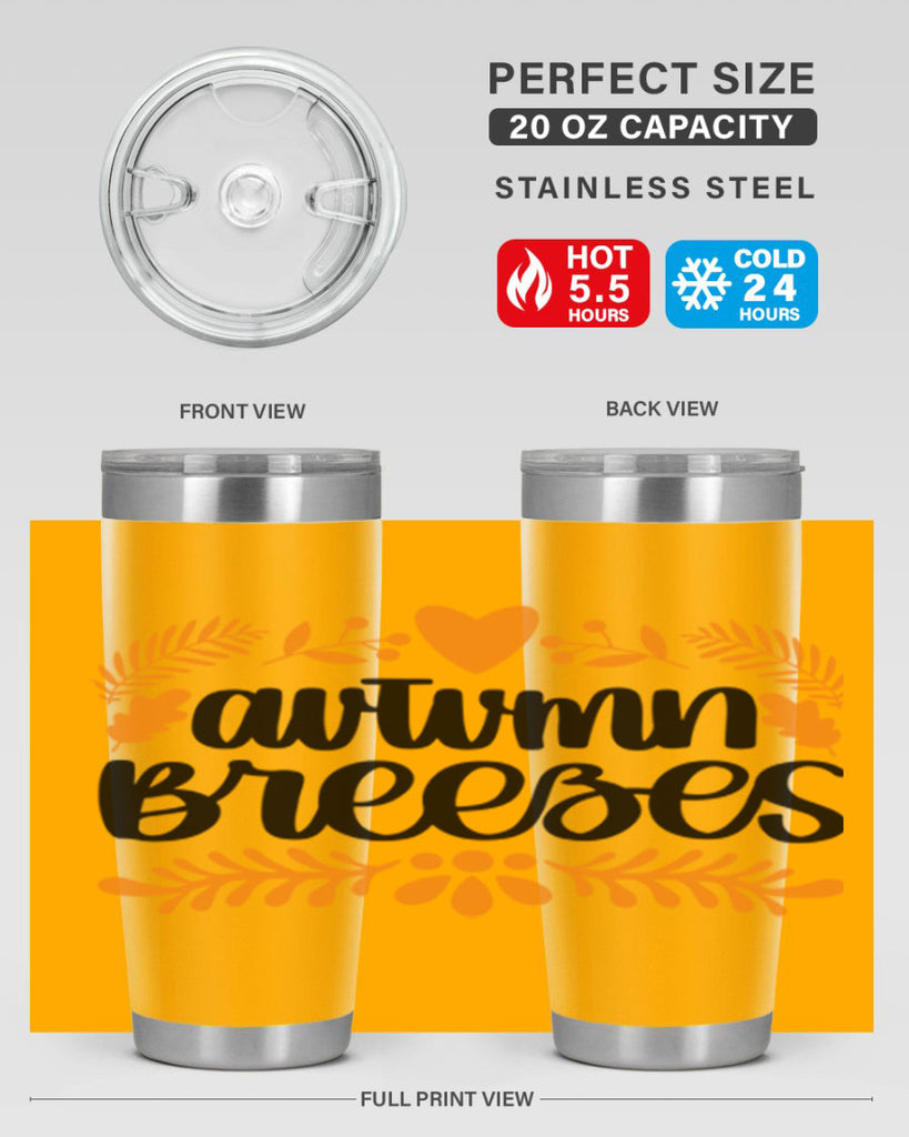Autumn Breezes 474#- fall- Tumbler