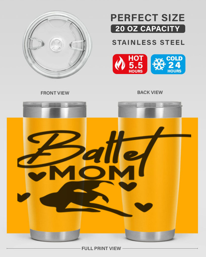Ballet Mom 10#- ballet- Tumbler