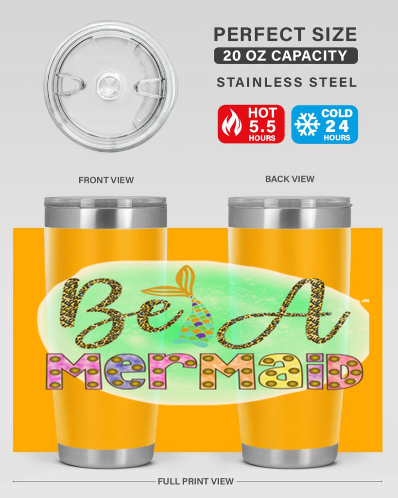 Be A Mermaid 51#- mermaid- Tumbler