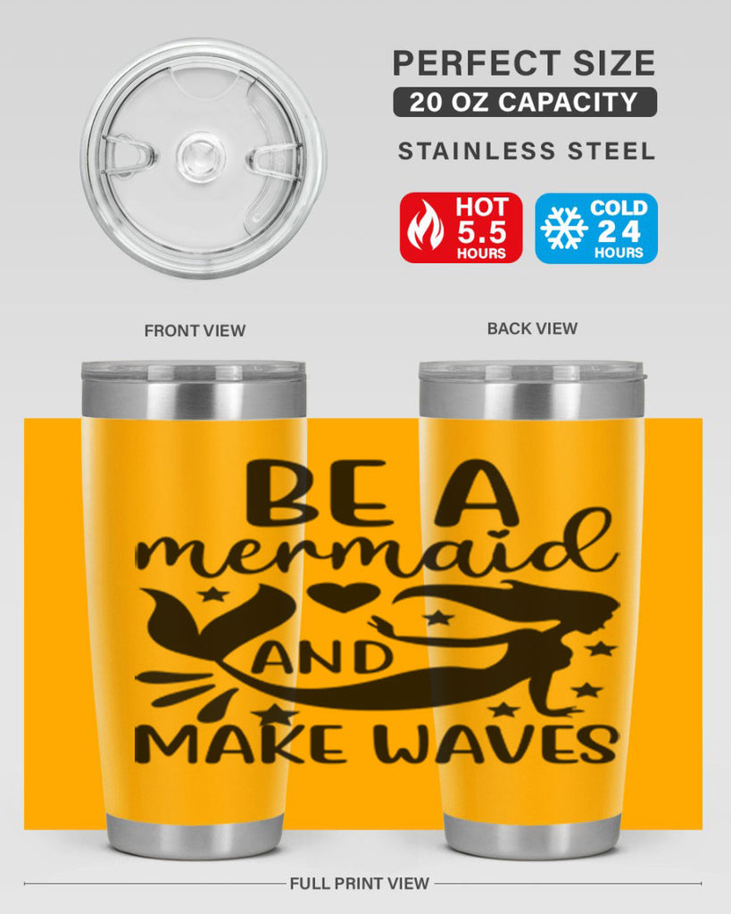 Be a mermaid and make 54#- mermaid- Tumbler