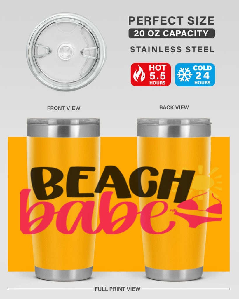 Beach Babe Style 52#- summer- Tumbler