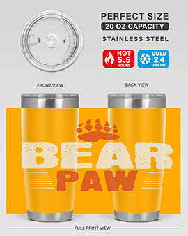 Bear paw 4#- Bears- Tumbler