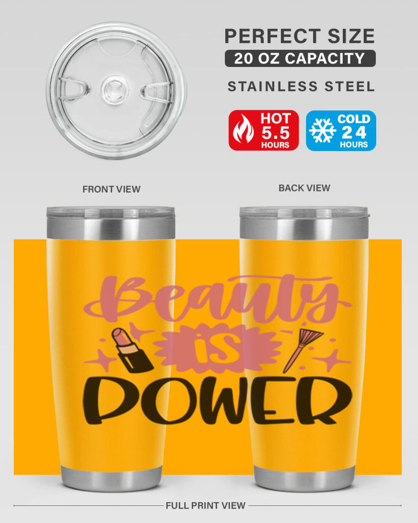 Beauty Is Power Style 135#- make up- Tumbler
