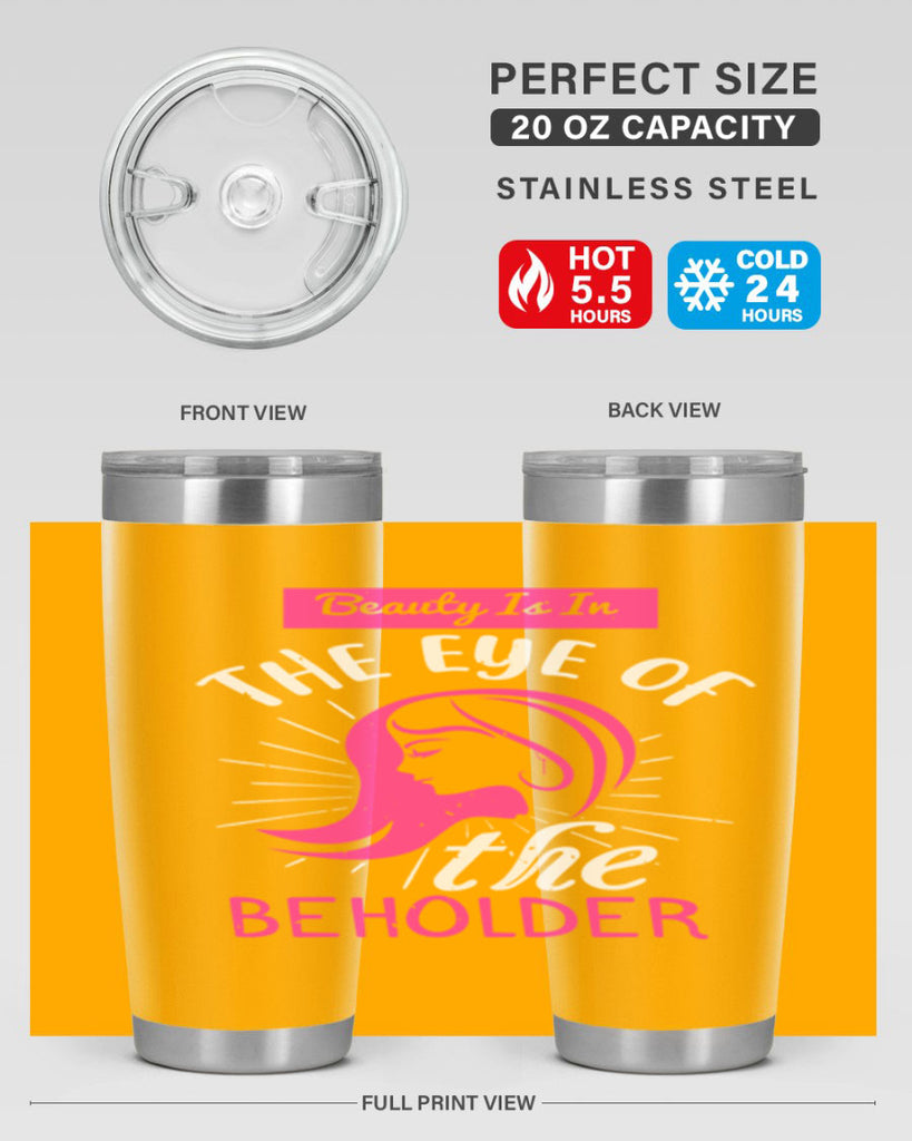 Beauty is in the eye of the beholder Style 169#- make up- Tumbler