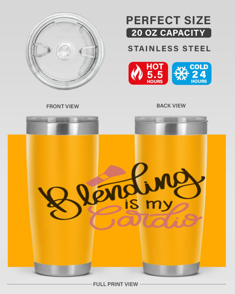 Blending is my Cardio Style 129#- make up- Tumbler