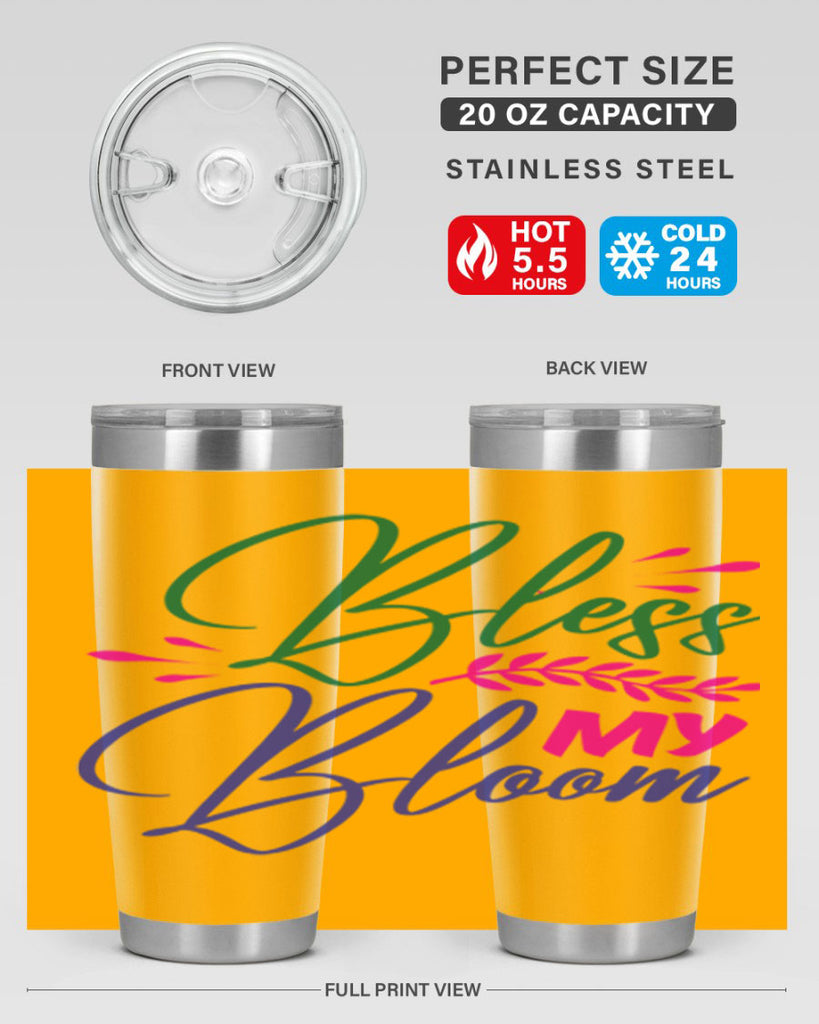 Bless My Bloom 37#- spring- Tumbler