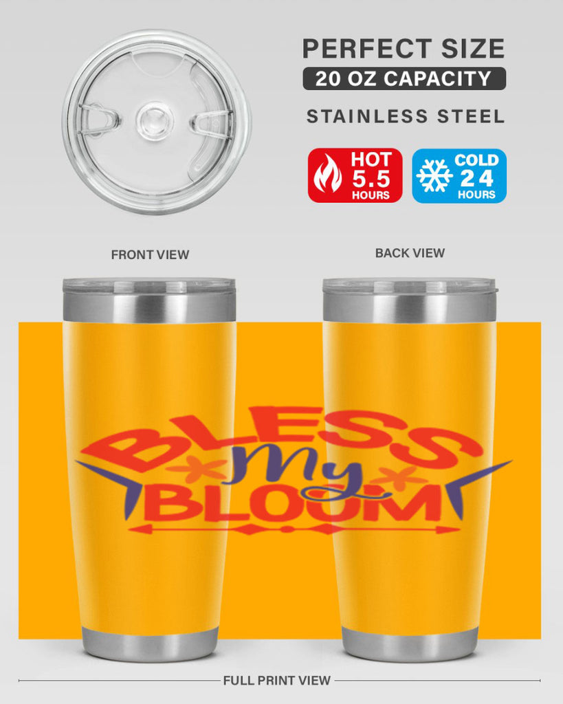 Bless My Bloom 38#- spring- Tumbler
