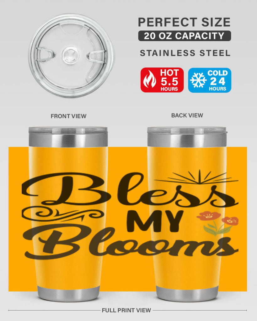 Bless My Blooms  66#- spring- Tumbler
