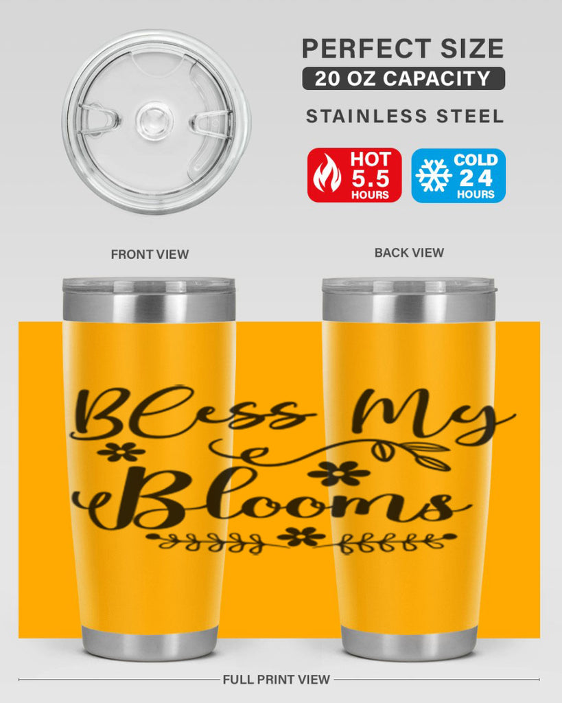 Bless My Blooms 45#- spring- Tumbler