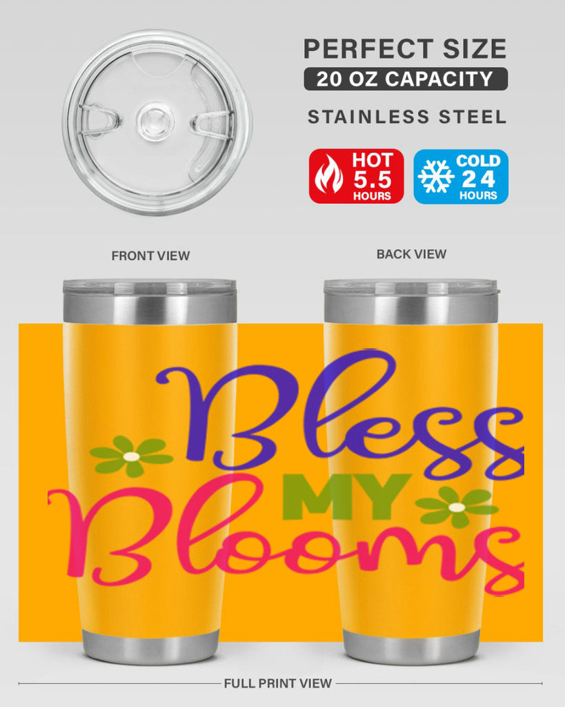 Bless My Blooms 46#- spring- Tumbler