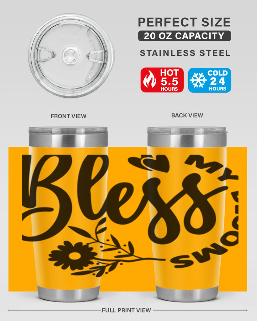 Bless My Blooms47#- spring- Tumbler