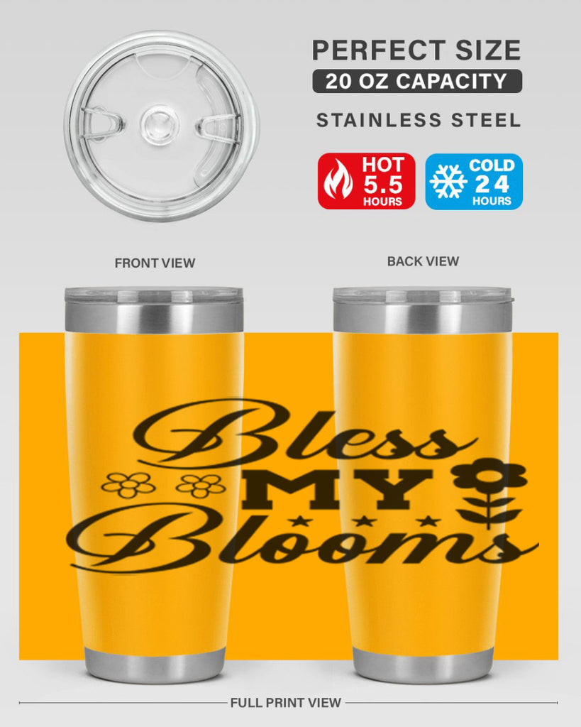 Bless my blooms  62#- spring- Tumbler
