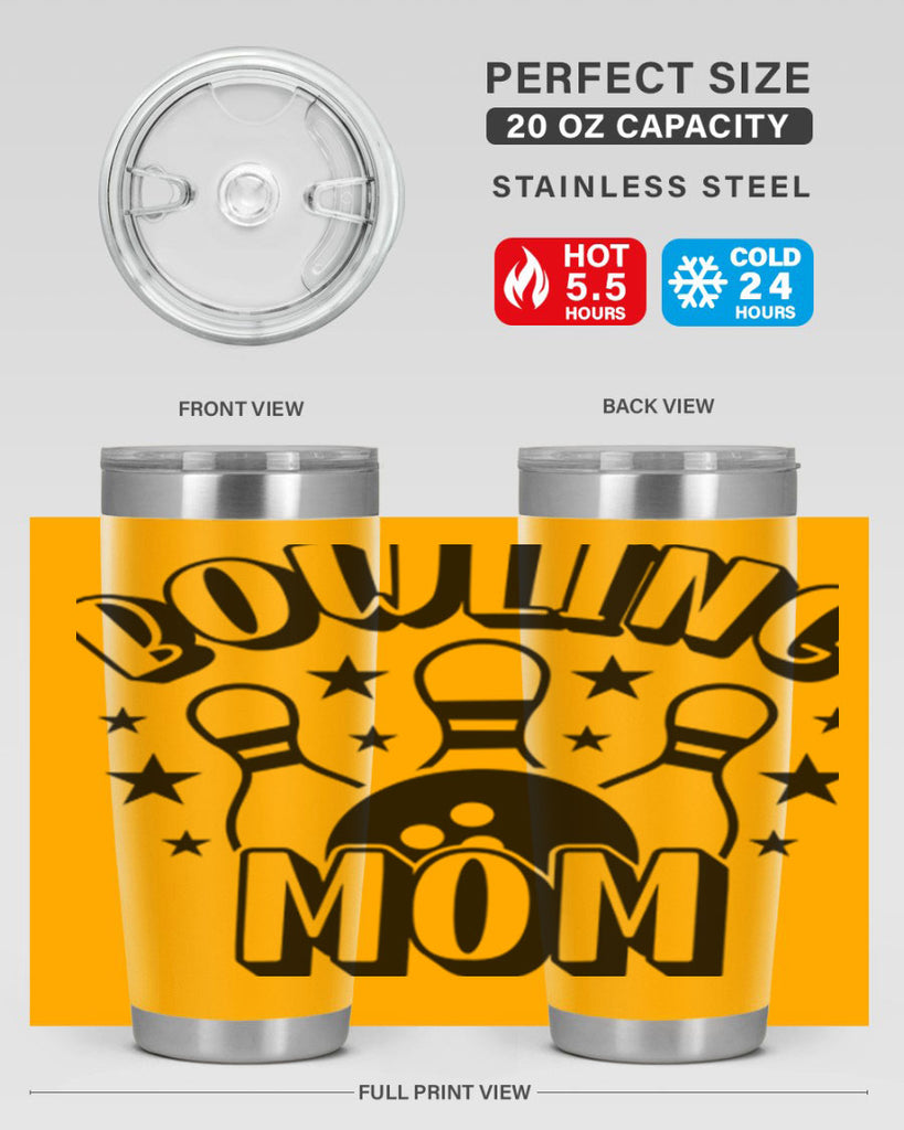 Bowling mom 1404#- bowlig- Tumbler