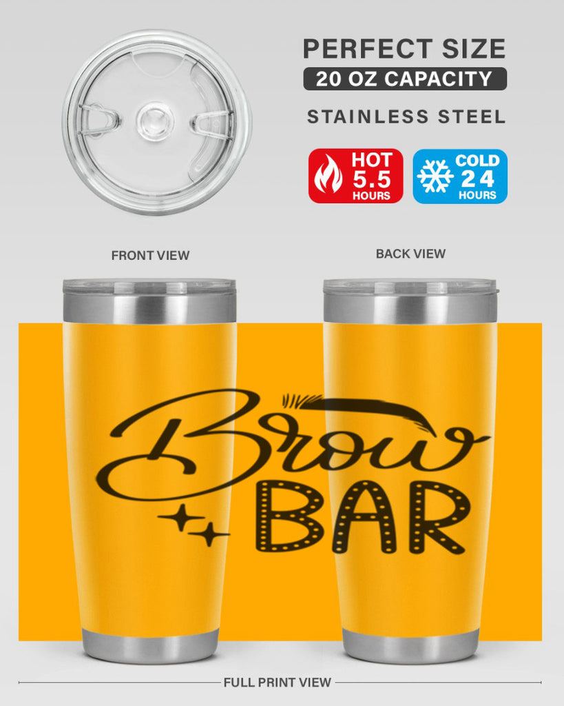 Brow Bar Style 125#- make up- Tumbler