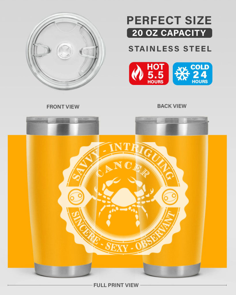 Cancer 16#- zodiac- Tumbler